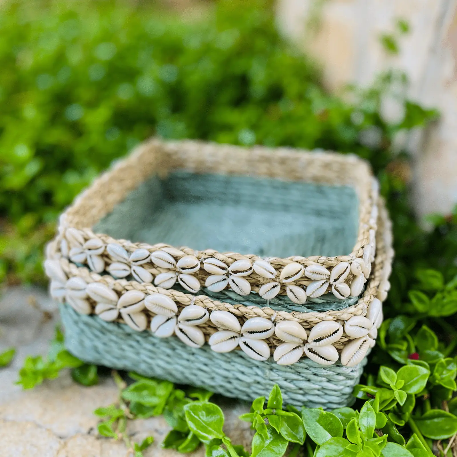 Handmade Decorative Basket - Image 4