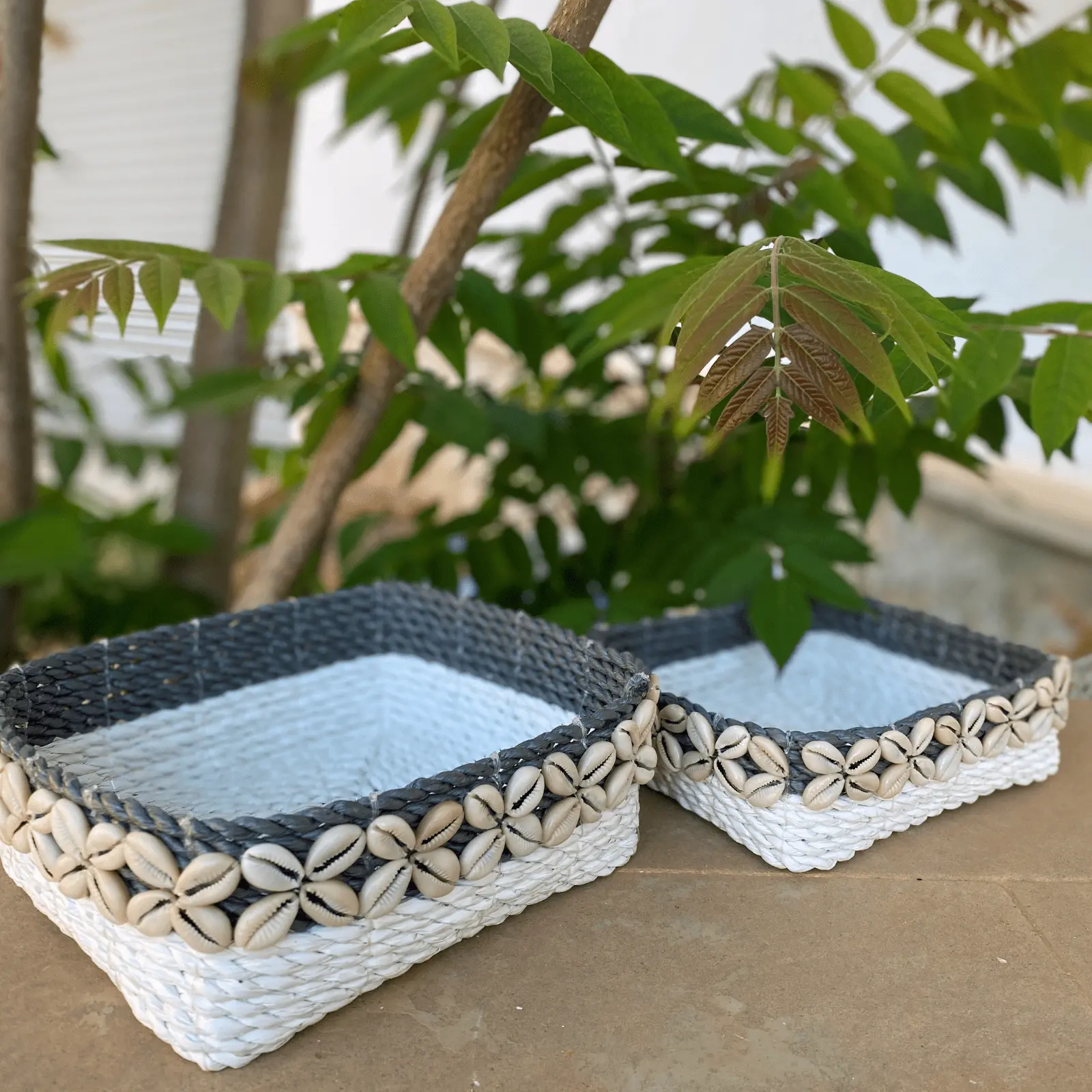 Cestitas Decorativas Hechas a mano de Materiales Naturales