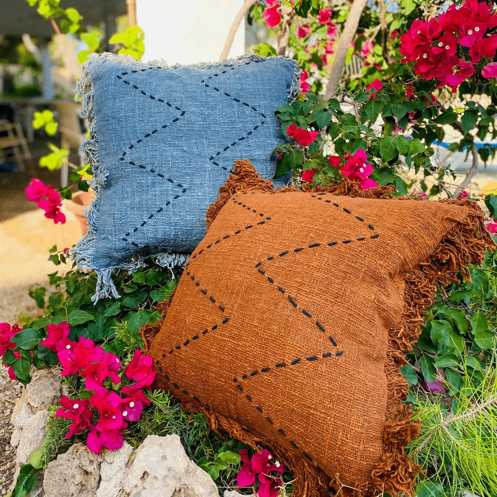 Cojín Boho Decorativo - Imagen 2