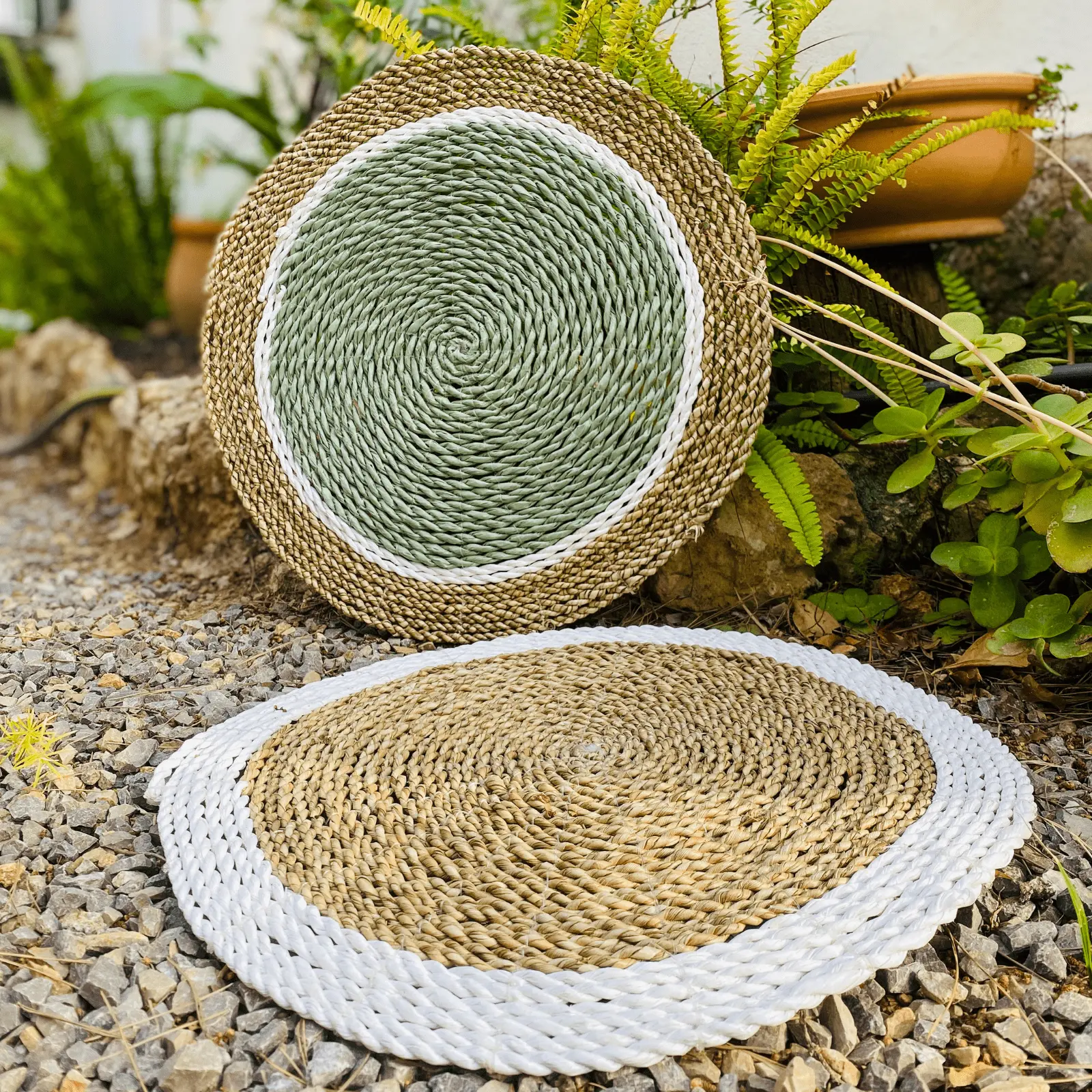 Aqua Raffia Placemat - Image 4