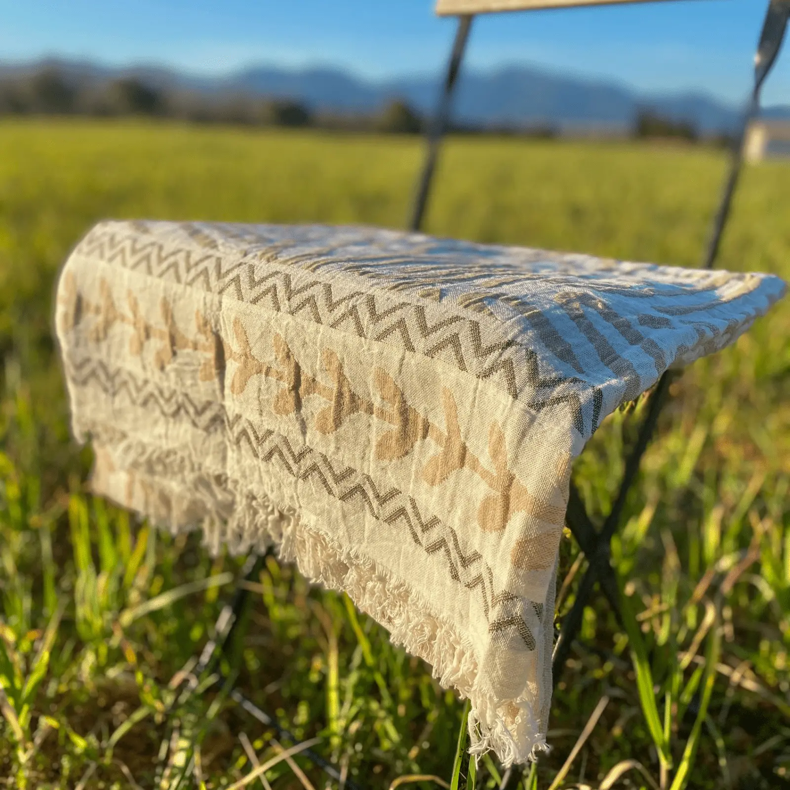 Fular Peshtemal Turkish Towel color beige
