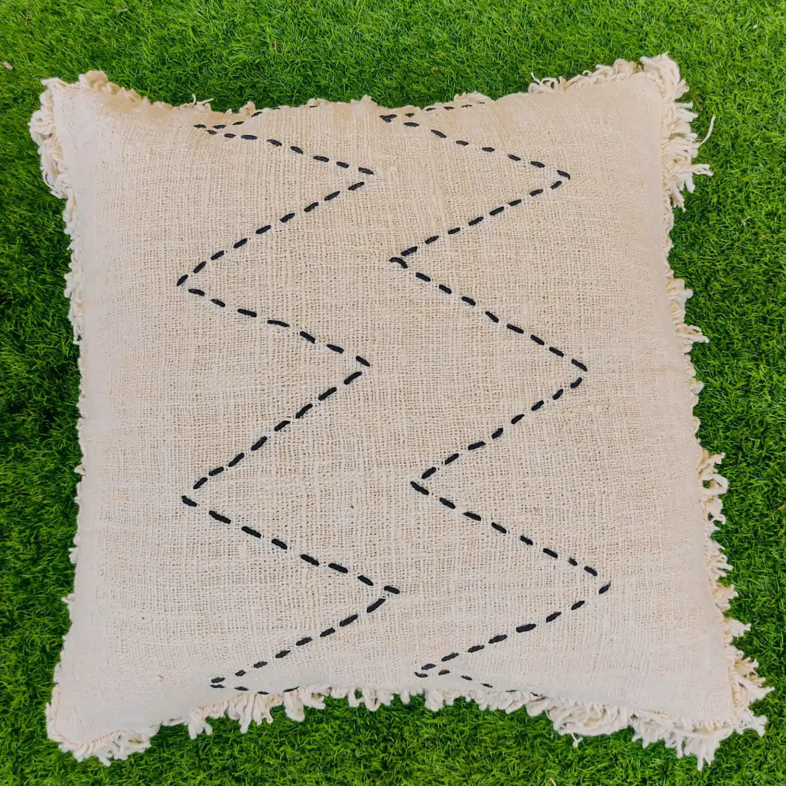 Funda de Cojín Arabica Natural - Estilo Boho