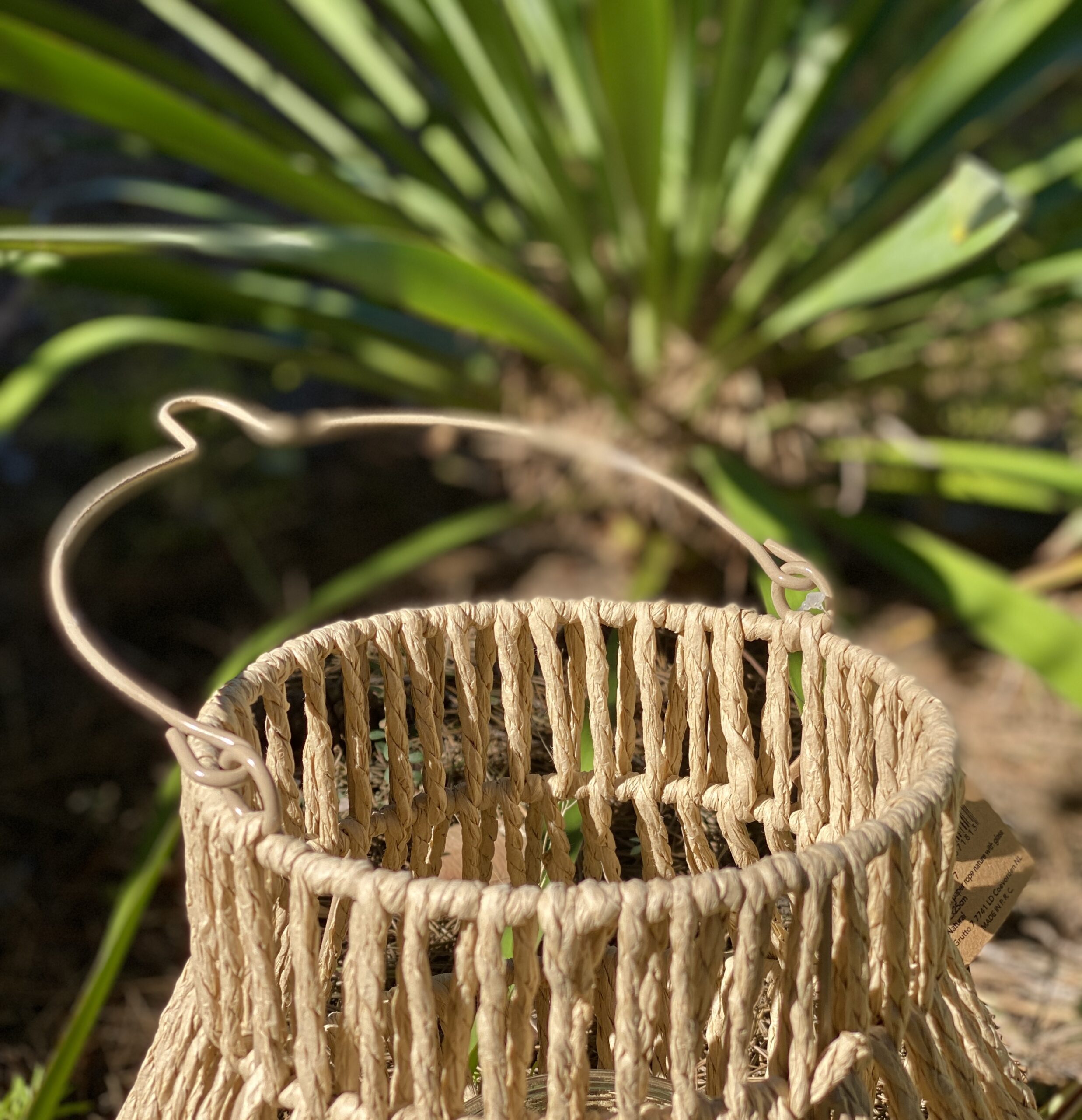 Paper Rope Lantern with Crystal - Image 2