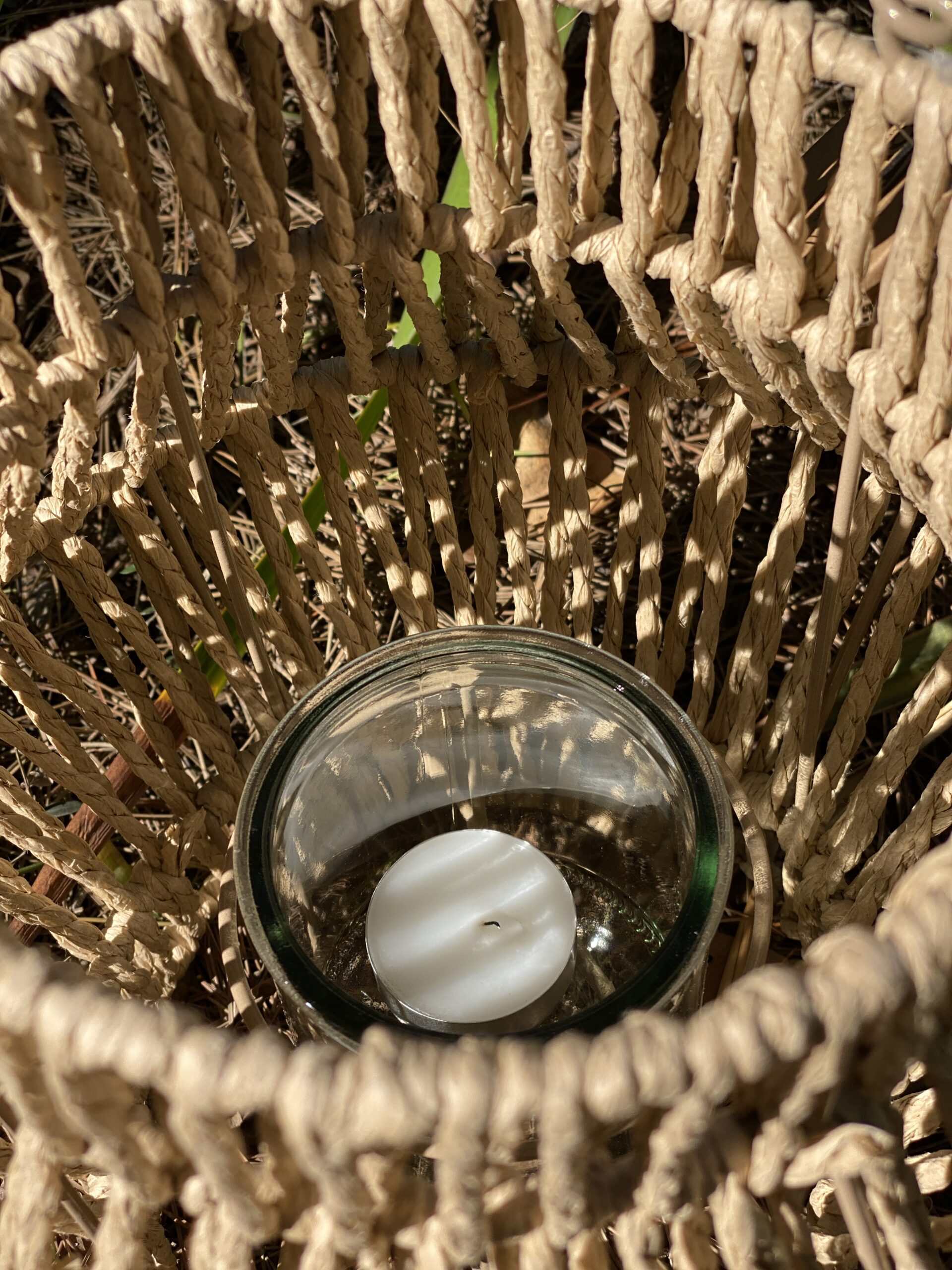 Paper Rope Lantern with Crystal - Image 3