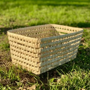 Rectangular Cane Organizing Basket