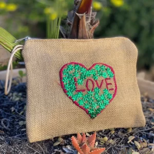 Heart Sack Purse