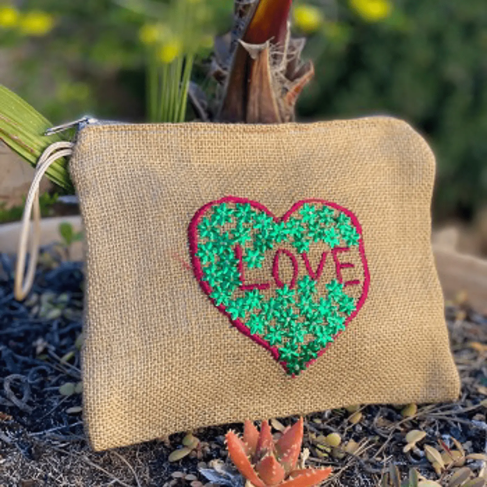 Heart Sack Purse