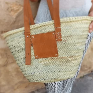 Reinforced Palm Bag with Adjustable Leather Handle