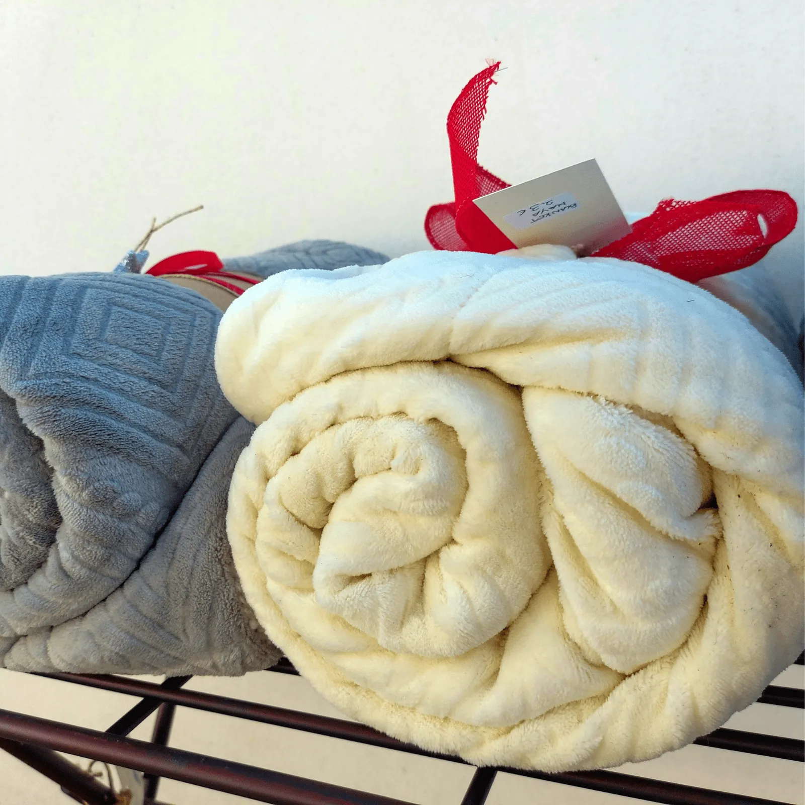 Beige Sofa Throw Blanket - Image 5