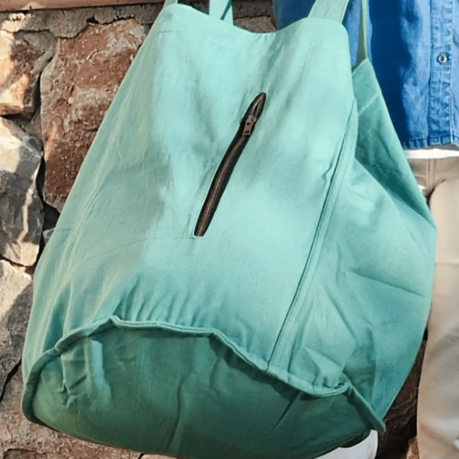Rustic Cotton Tote Bag - Image 16