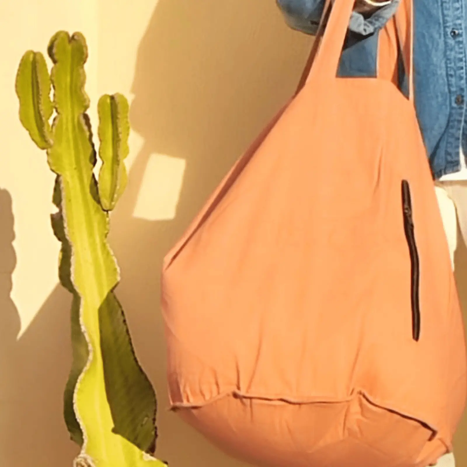 Rustic Cotton Tote Bag
