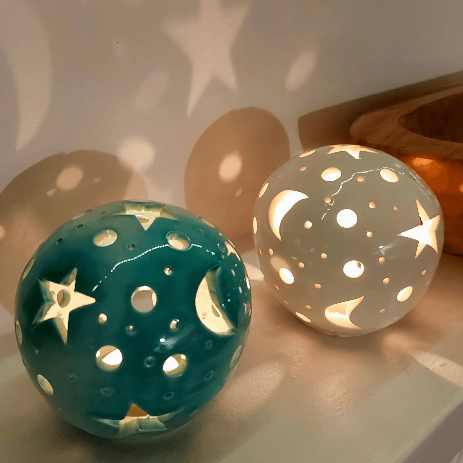Handmade Ceramic Candle Holder - Image 3