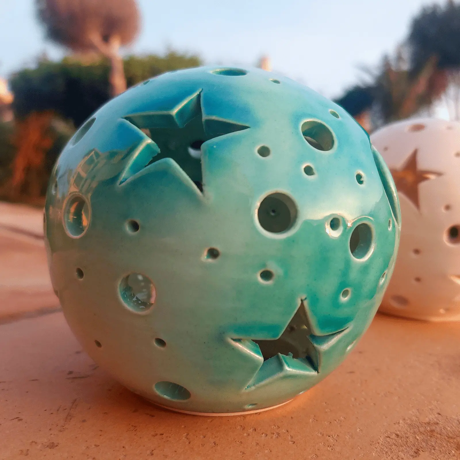 Handmade Ceramic Candle Holder - Image 5