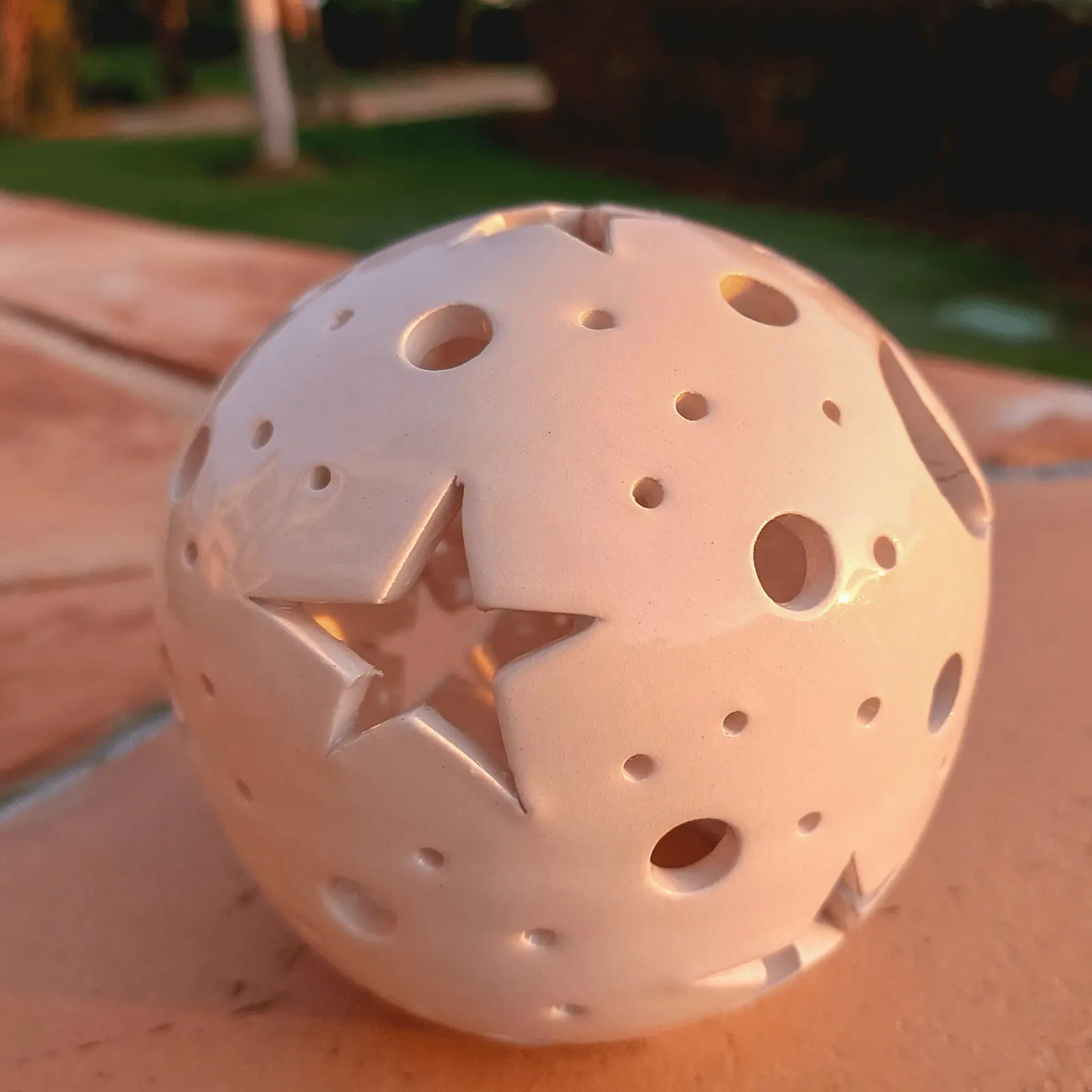 Handmade Ceramic Candle Holder - Image 6