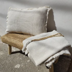 Plaid Kavala Beige color