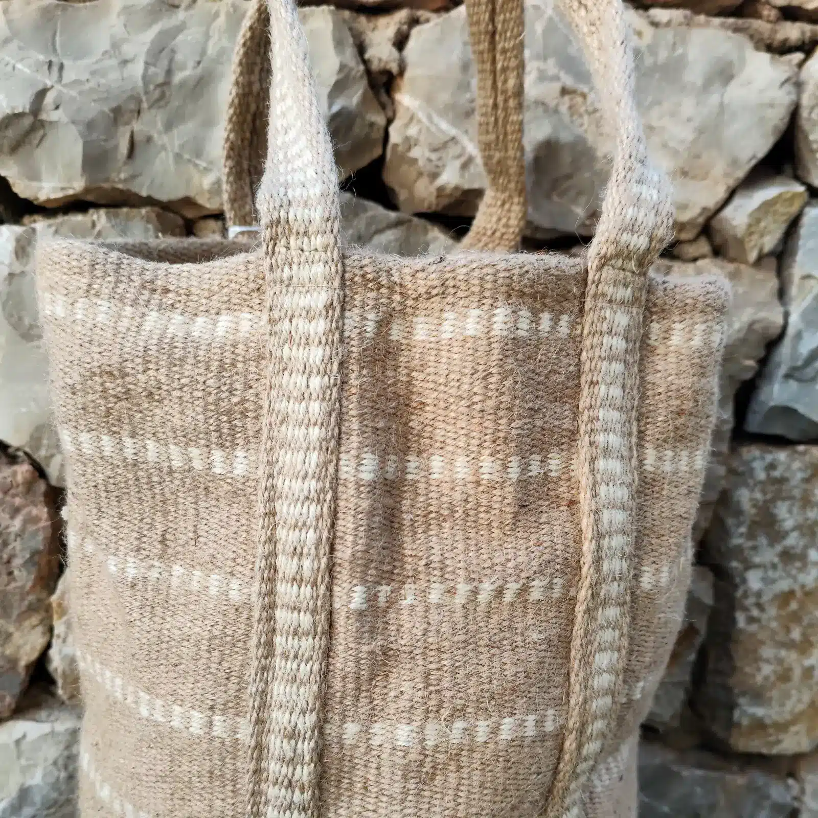 Handmade Jute Tote Bag - Image 5