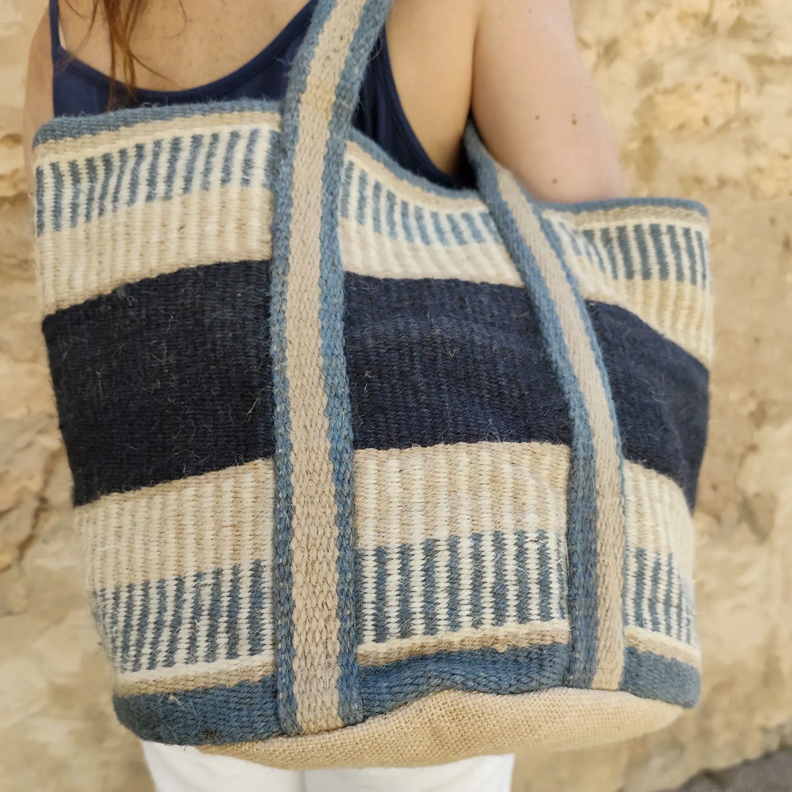 Handmade Jute Tote Bag - Image 10