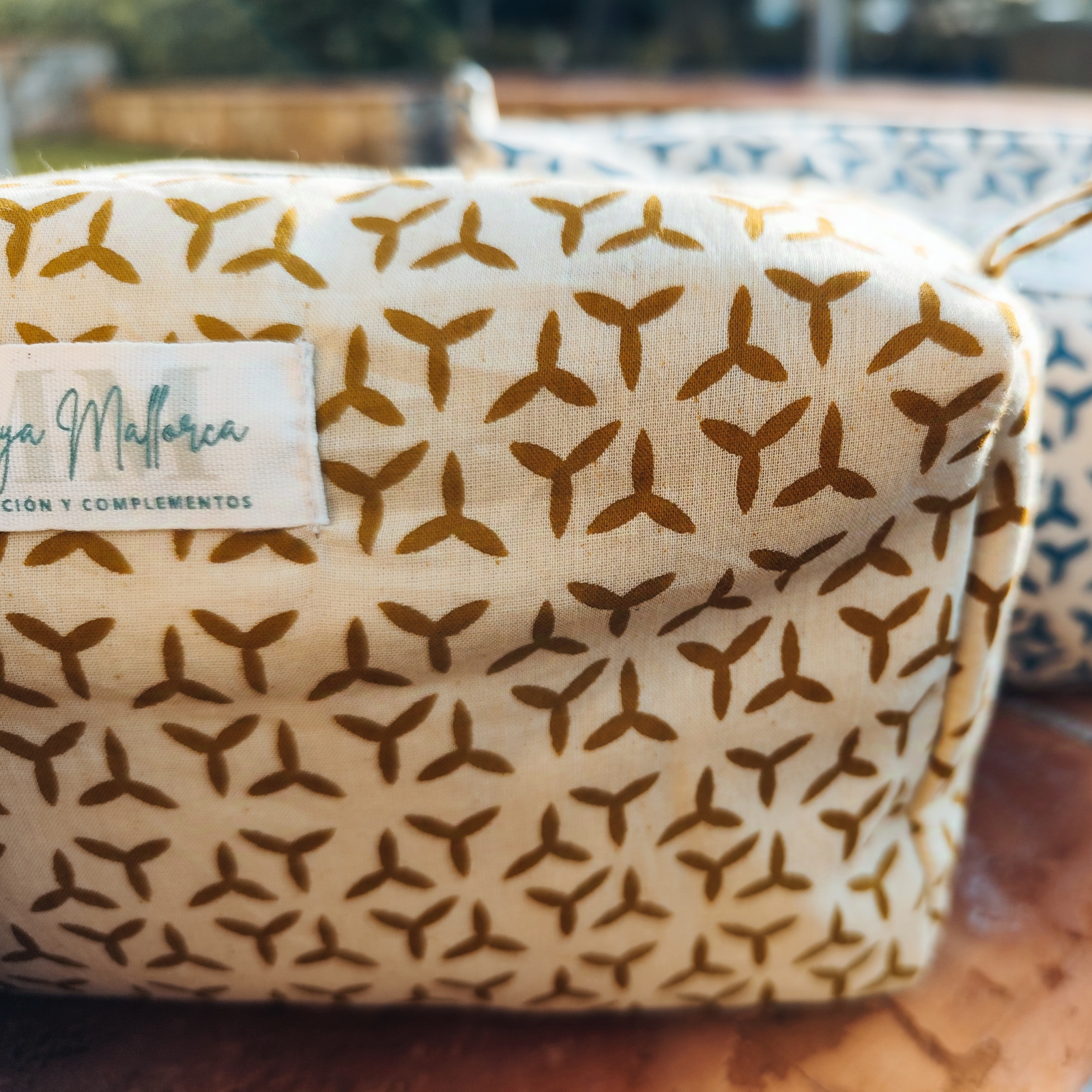 Cotton Travel and Toilet Bag Deiá - Image 5