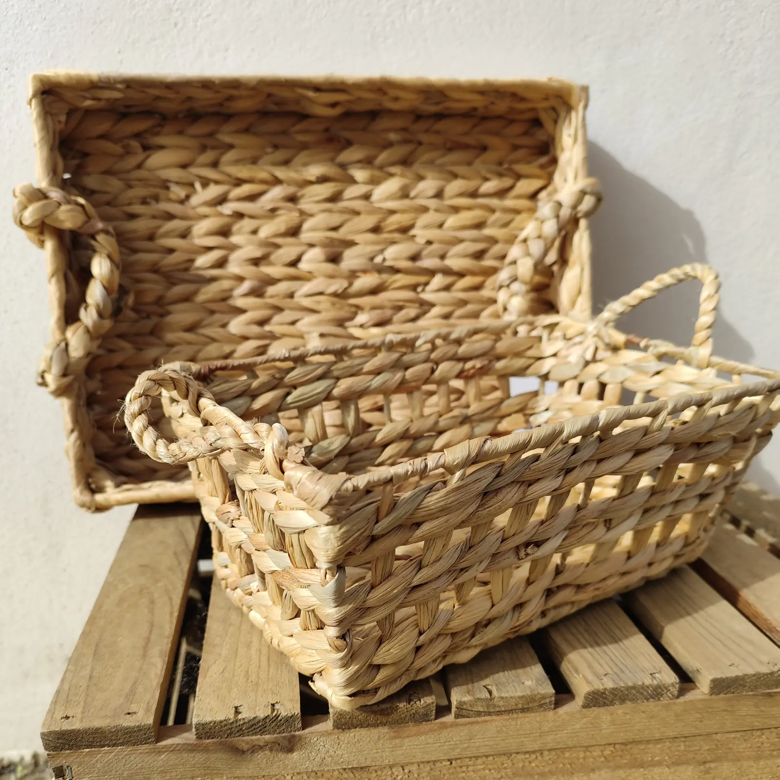 Basket of Openwork Hyacinth - Image 5