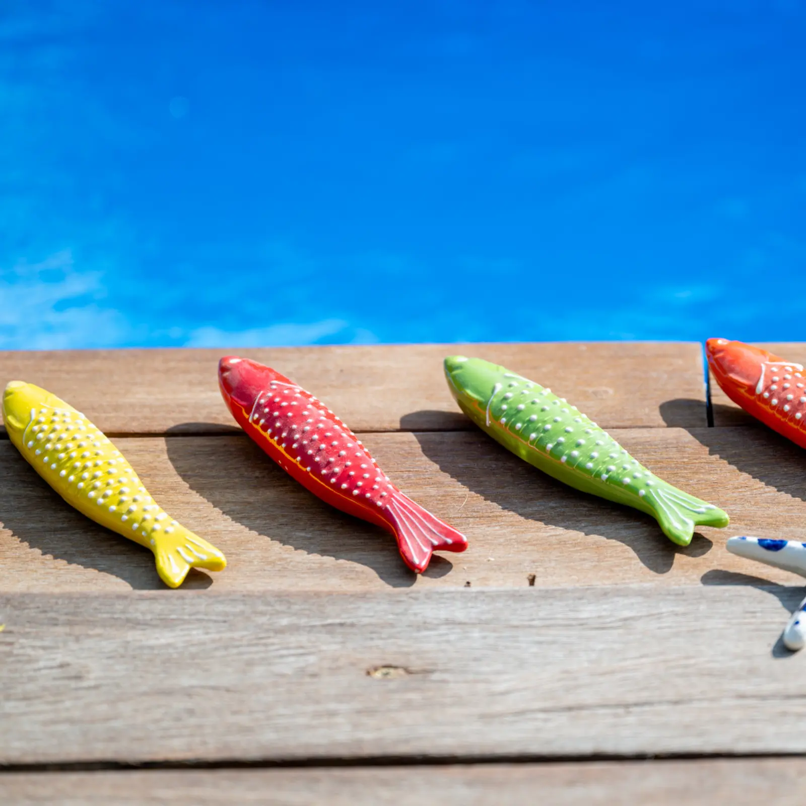 Sardinas de Cerámica de Colores - Imagen 2