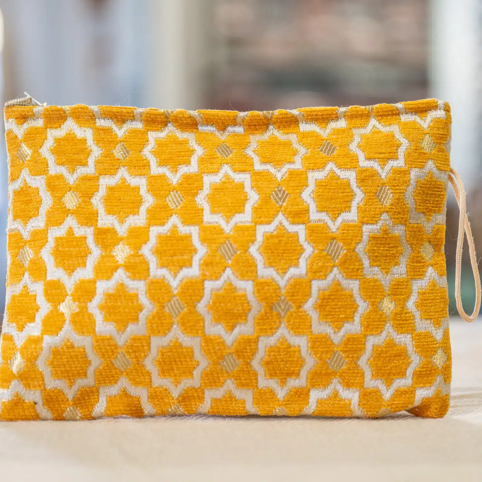 Geometric Print Clutch Bag - Image 8