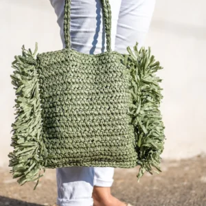 Crochet Bag with Fringes