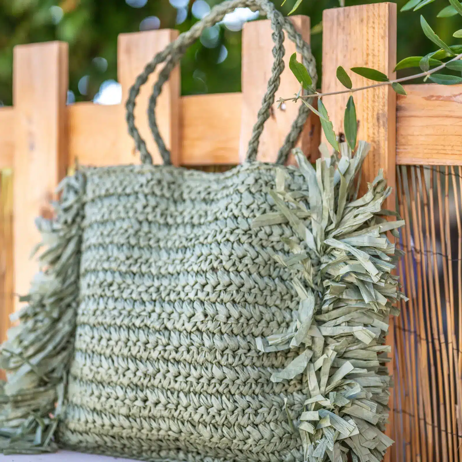 Crochet Bag with Fringes - Image 4